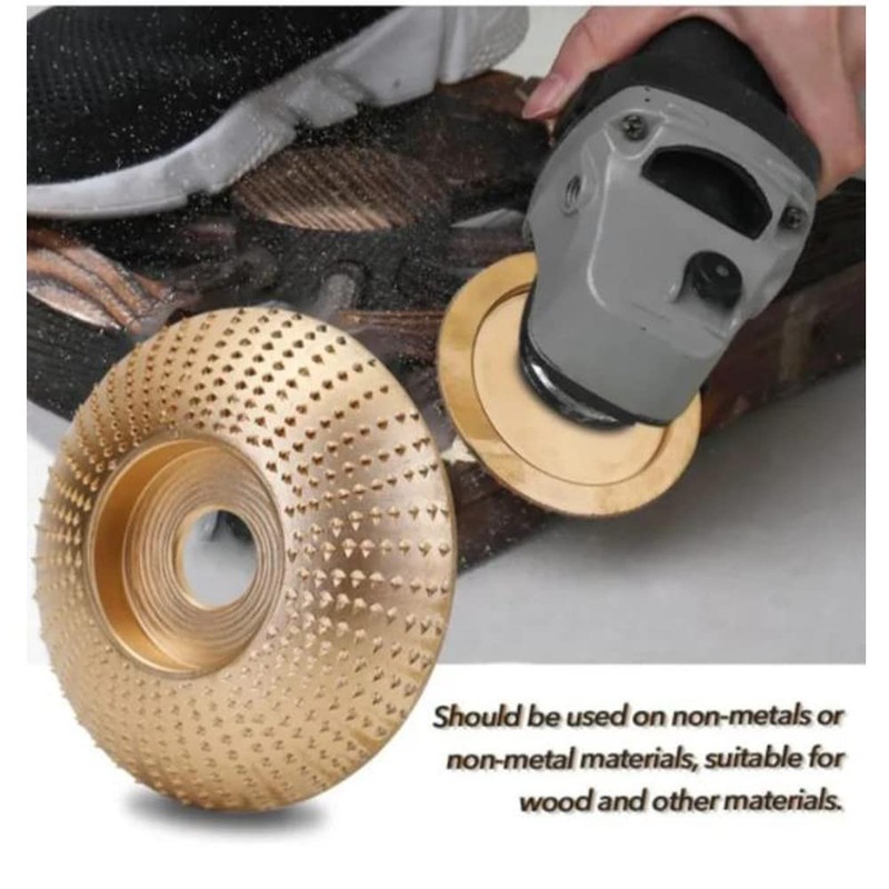 DEEFOG Disco Abrasivo Para Amoladora Angular De Madera 4 Piezas,