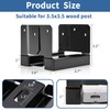 4x4 Post Base 10 PCS Post Bracket Inner Size 3.5"x3.5"