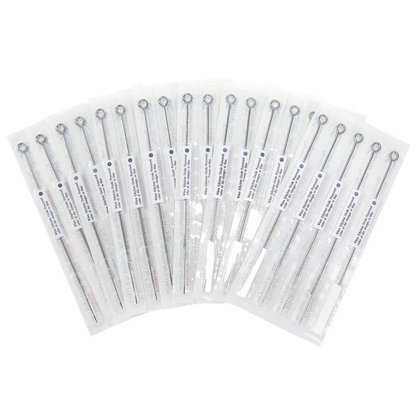 ACE Needles 50 Mixed Assorted Tattoo Needles 10 Sizes - Round Shader 3 5 7 9 11 15 RS RM