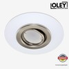 Compensation panel for recessed spotlights, diameter 15 cm, with spring