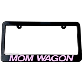 OwnTheAvenue Mom Wagon Funny Joke Prank License Plate Frame - Model V01