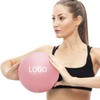 Foldable Pilates Equipment & Mini PVC Pilates/Yoga/Massage Ball for Strength Training One Size/Pink 10ea