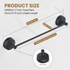 JOMOLA Towel Bar Suction Hand Towel Rack for Bathroom Stainless