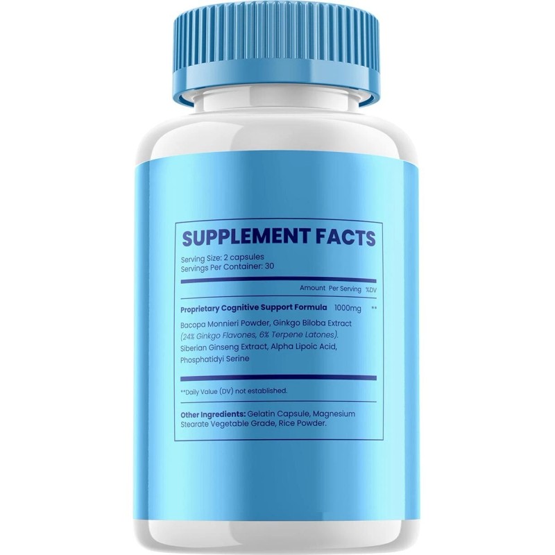 Memo Defender (1 Pack) Memo Defender Brain Supplement Capsules –