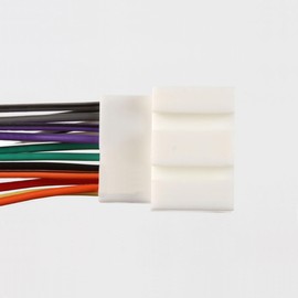 Scosche FD16B Stereo Wiring Harness Compatible with Select Non-Amplified 1998-2011 Ford, Lincoln, Mazda, Mercury and Nissan Vehicles - Car Stereo Harness - Check Vehicle List in Images for Your Model