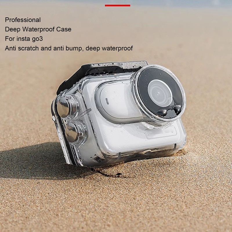 Action Camera Dive Case Professional Protective Dustproof Waterproof Housing for
