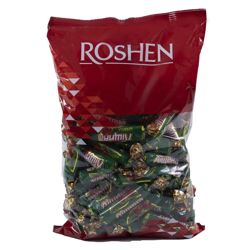 Roshen Leshchina Chocolate Candy with Chopped Hazelnuts, Delicious, Flavorful Sweets
