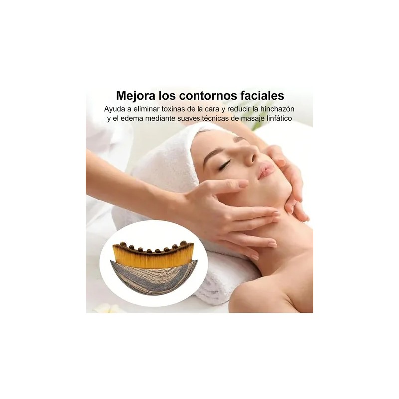 Cepillo Facial Para Linfático Drenaje Cepillo Para Cepillado