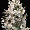 VEYLIN Christmas Mini Baubles, 49pcs 3cm Mini Christmas Tree Baubles