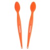 Lip Scrub Brush,Double-Sided Silicone Exfoliating Lip Brush Tool for Smoother