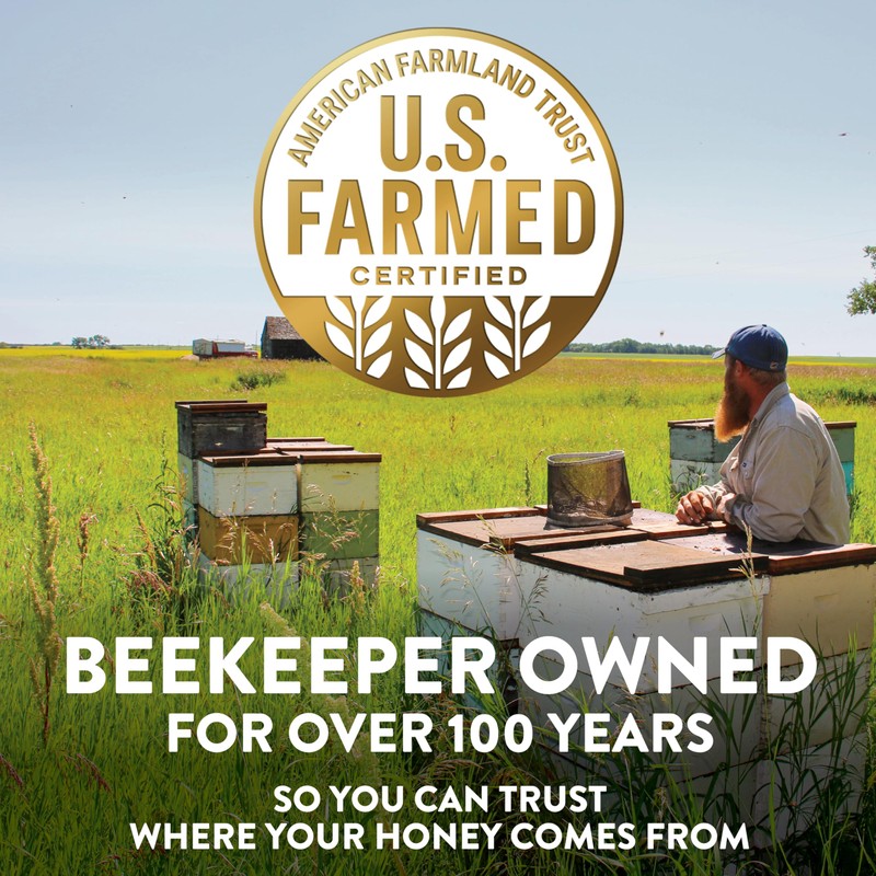 Sue Bee Regional Southeast Honey, Strained, Unfiltered USA Beekeeper-Owned Co-op,