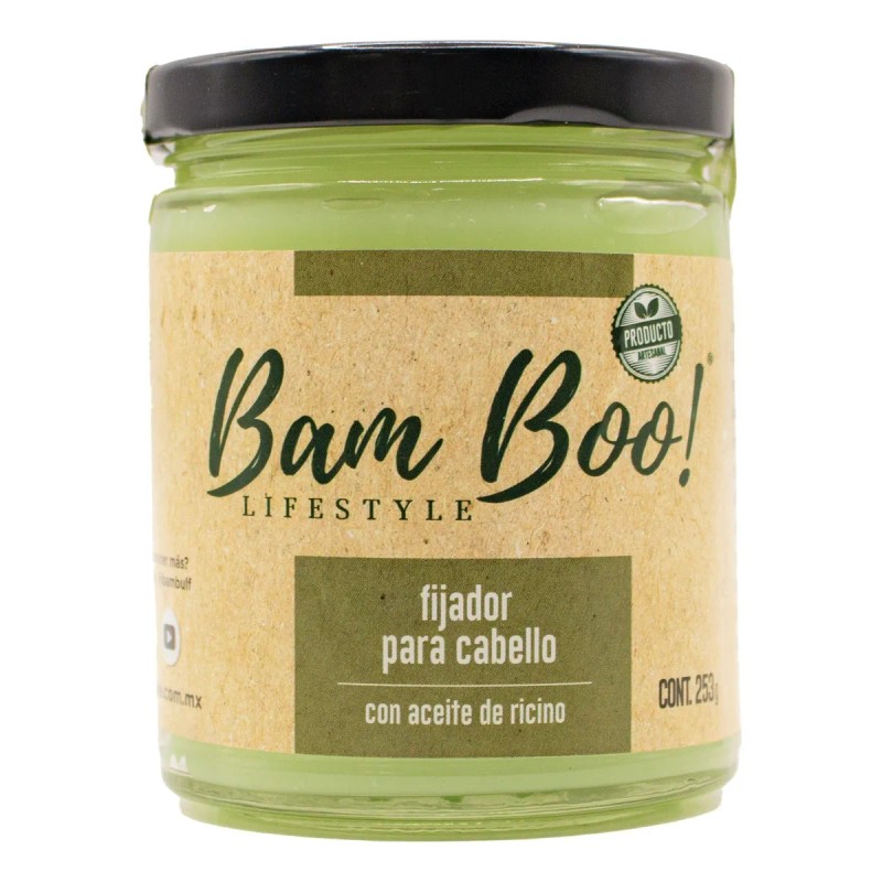 Set Cuidado Capilar Natural Shampoo Acondicionador Y Fijador