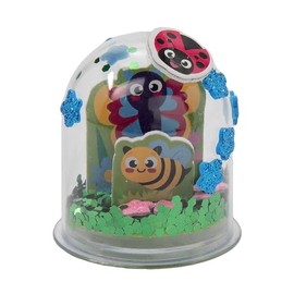 2" x 2 1/4" Bug Jar Glitter Globe Craft Kit - Makes 12, Vacation Bible School Supplies