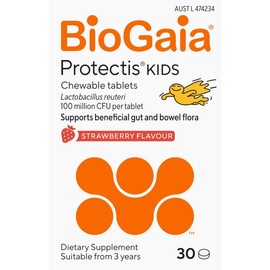 BioGaia Protectis Kids Probiotic Strawberry Chewable Tab X 30