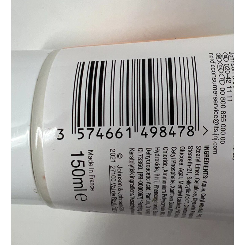 Neutrogena 6X NEUTROGENA Blackhead Eliminating Facial Scrub Oil Free 150