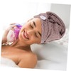 OATIPHO 2Pcs Microfiber Hair Towel Wrap Set Ultra-Absorbent Quick Drying