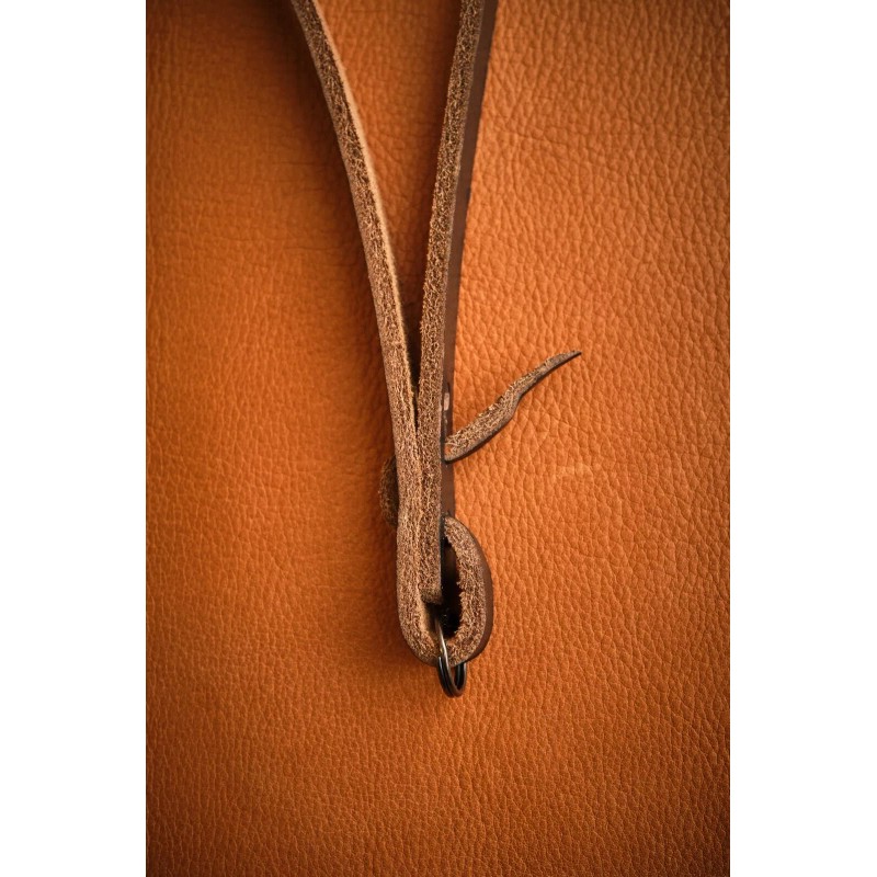 CK Mike handcrafted Horween Chromexel slim quick-release camera wrist strap