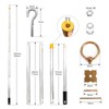Attic Pull Down Hook Kit - 60 Inch Steel Pole