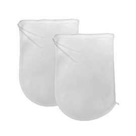 Aquatic Experts XL Drawstring Filter Socks 200 Micron - 7 Inch Wide Opening x 16 inches Long - Aquarium Felt Filter Bags– Custom Made in The USA