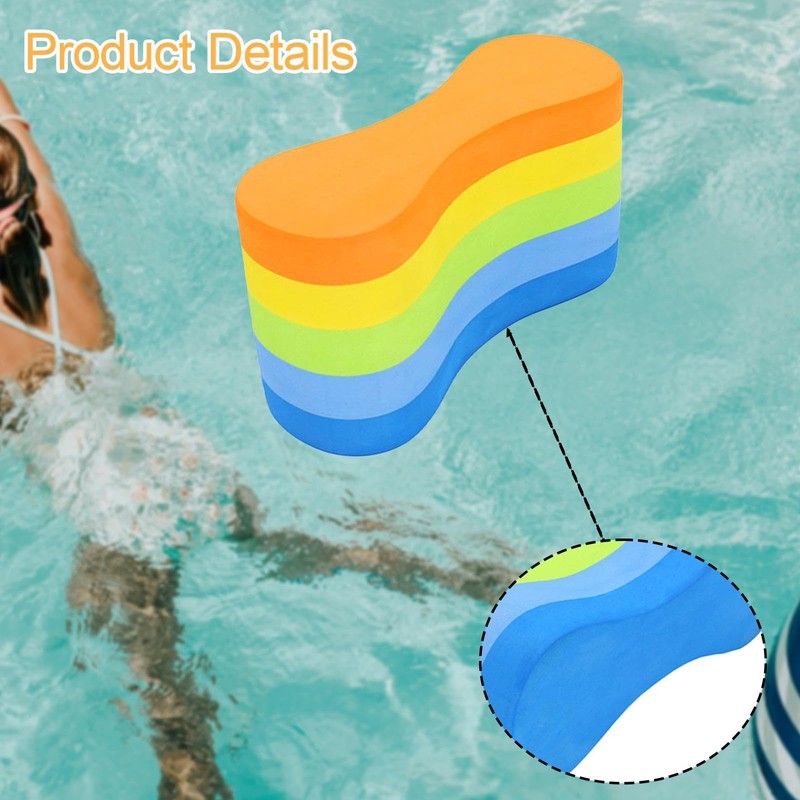 Hellery Pull Buoy for Children Adults for Swimming Stroke Water