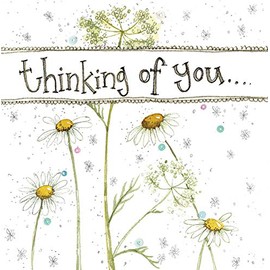 Alex Clark Flower Thinking of You Card