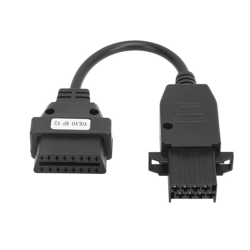 30cm Car OBD2 Diagnostic Cable Adapter 8PIN to 16PIN Plastic