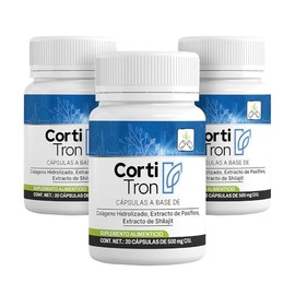 Cápsulas con Colágeno Hidrolizado y Extracto de Pasiflora | 20 Cápsulas de 500 mg | 3 Pack