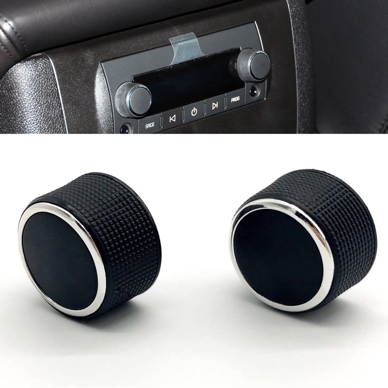 ANCLLO 2 Pack Rear Radio Volume Control Knob for 07-13
