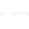 Ekena Millwork RUNP06X0625X48GEN Genova Architectural Grade PVC Running Trim, 6"H,