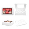 Amour 6 Hole Cupcake Box – 10 Pcs Lightweight Cupcake