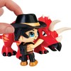 Action Heroes Dino Adventure Quad Playset with Interchangeable Pieces -