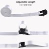 TRIWONDER Cinch Tie Down Strap Lashing Straps Heavy Duty Nylon
