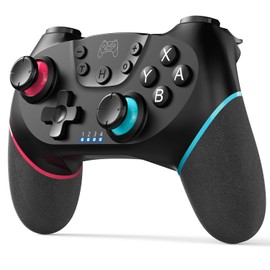 ASTARRY Switch Controller Wireless Switch Pro Controller Compatible with Switch/Switch 2/Lite/OLED Programmable Remote Gamepad Joystick with Wake-up and Turbo（Upgraded Version）