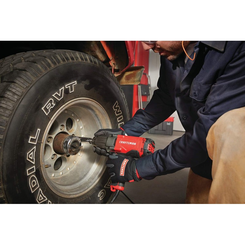 CRAFTSMAN Impact Wrench, 1/2 inch, 7.5 Amp, Corded (CMEF901)