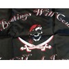 Beatings Will Continue 12x18 Inch Flag Pirate Jolly Roger Boat