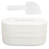 Ice Cube Tray 72 Cubes Storage Box Easy Press Large