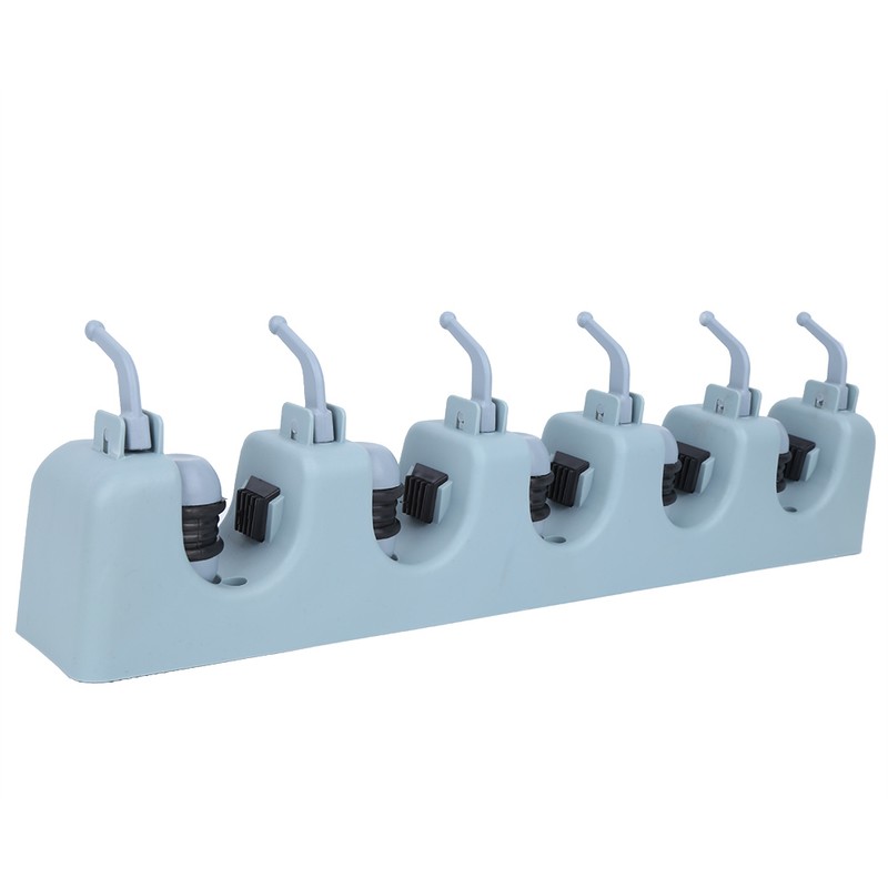 Wall Mounted Mop Broom Hanger Holder Garage Storage Rack for