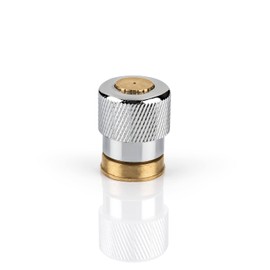 EASYmaxx Flow Regulator for Water Taps, Water Saving up to 90% without Loss of Comfort | Flow Limiter for Taps in Kitchen and Bathroom | 3.5 cm [Stainless Steel]