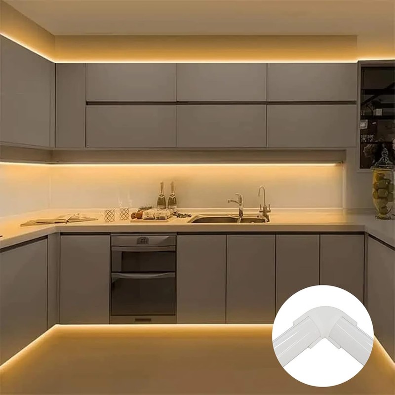 YI LIGHTING - 90 Degree Corner Connectors for V Shape