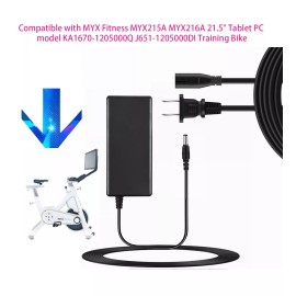 for MYX 12V for MYX Fitness MYX215A MYX216A 21.5" Tablet PC model KA1670-1205000