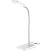 Lunartec Desk Lamp: LED Desk Lamp with Gooseneck, 5 Watt,