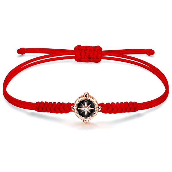 JENDEAR SHINE Rope Bracelet for Women Girls, Hand Braided Chain