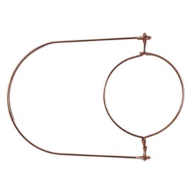 Copper Wire Handles for Mason, Ball, Canning Jars (6 Pack, Regular Mouth)