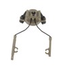 2Pcs Suspension Headset Bracket Helmet 19‑21mm Rail Adapter Rotatable Headphones