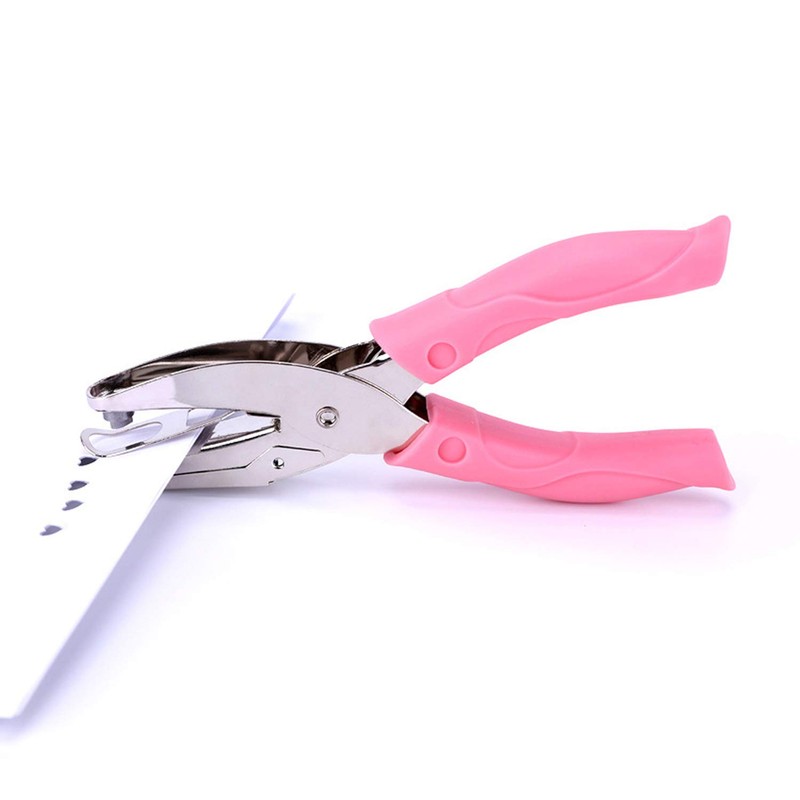 2 Pcs/Set 1/4 Inch Heart Shaped Hole Puncher Paper Punches