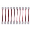 10pcs COB Strip Light Connector Professional Double Head 8mm 2
