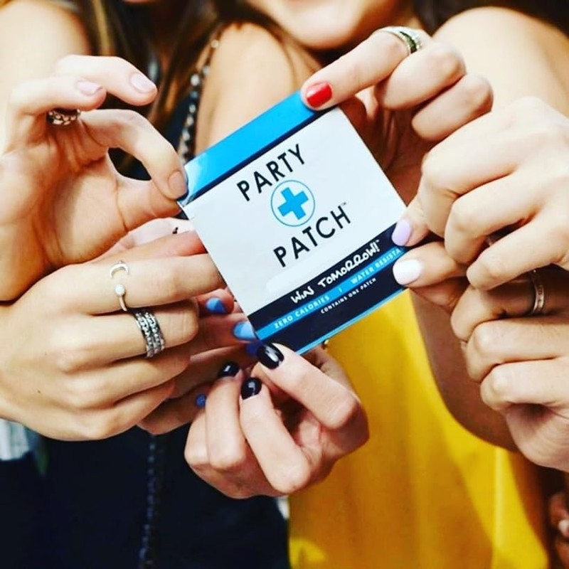 Zero Calories, Water-Resistant Recovery Patch for Parties and Nights Out