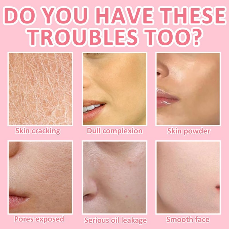 Pore Primer Gel Cream, Makeup Pore Filler, Primer und Makeup