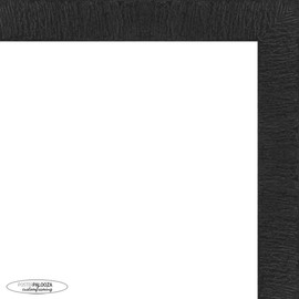 Poster Palooza A3 16.5x11.7 Traditional Black Complete Wood Picture Frame with UV Acrylic Plexiglass, Foam Board Backing & Hardware Included
