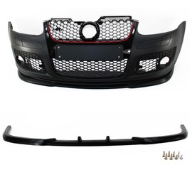 JOM 1M0805900 Front Spoiler Attachment Lip Bumper Performance Look Universal Black Golf 5